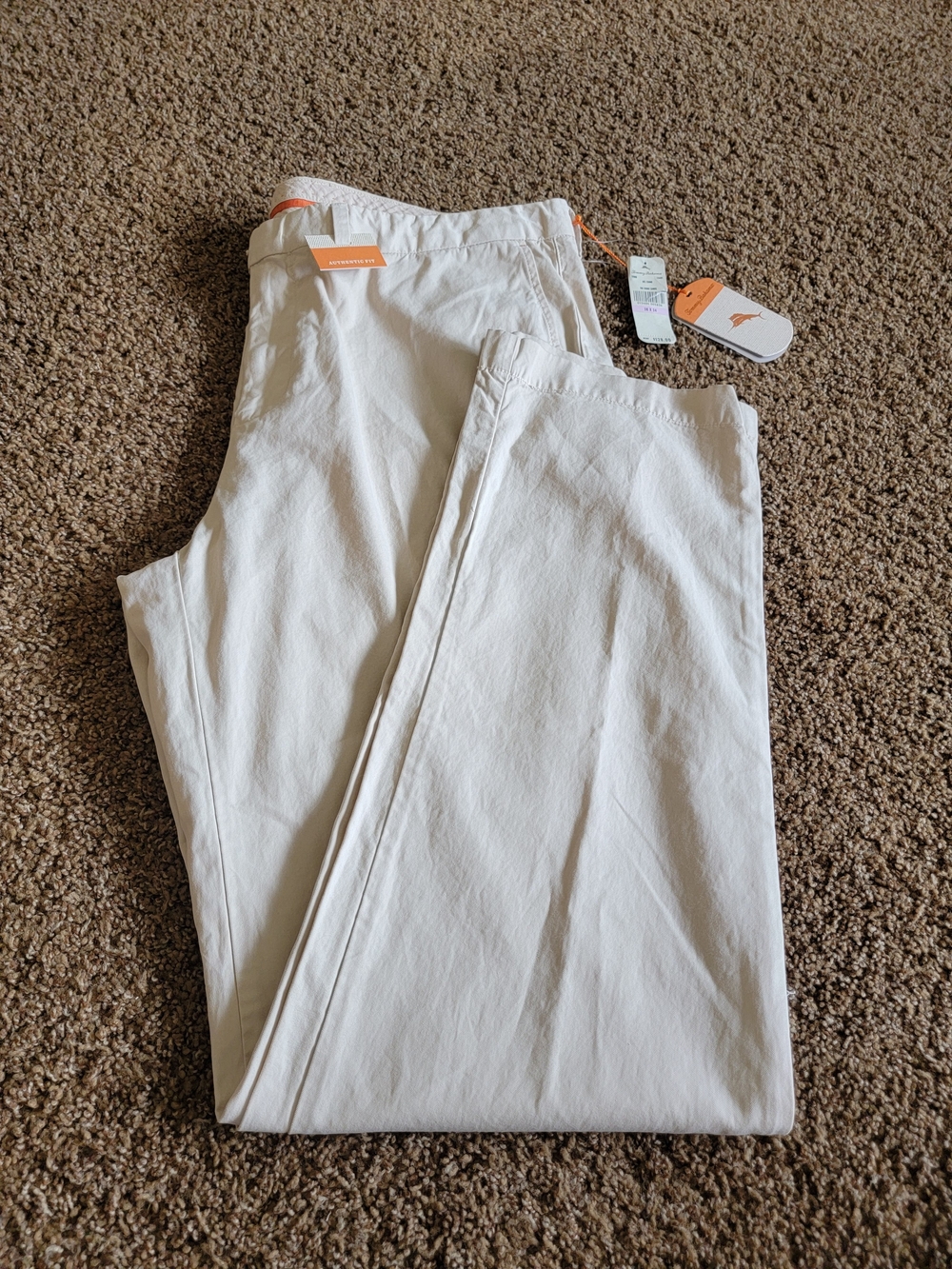 Tommy Bahama Off-White Men's Chino Pants 38x34